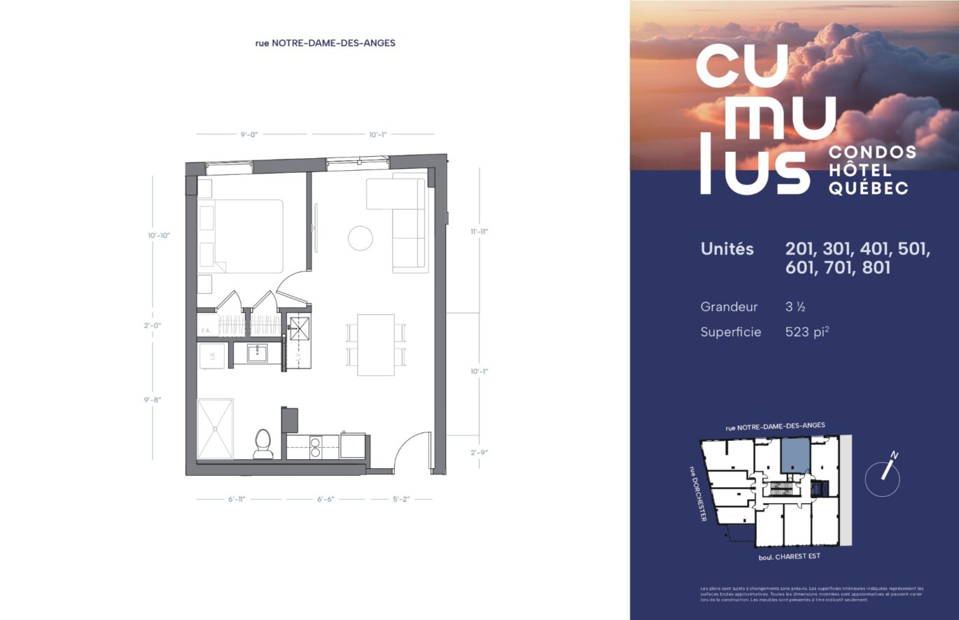 304 Boul. Charest E. #201  Québec (La Cité-Limoilou) (Capitale-Nationale)