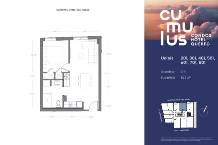 304 Boul. Charest E. #201  Québec (La Cité-Limoilou) (Capitale-Nationale)