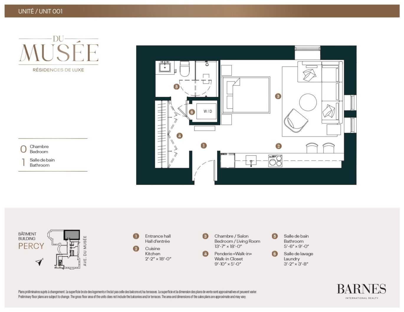 3456 Av. du Musée #001  Montréal (Ville-Marie) (Montréal)