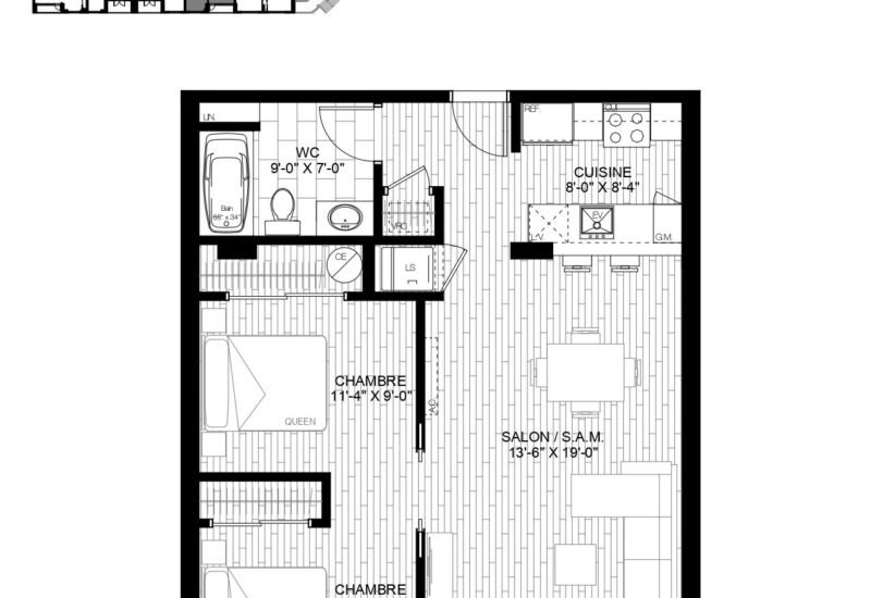 285 Av. Laurier E. #104  Montréal (Le Plateau-Mont-Royal) (Montréal)