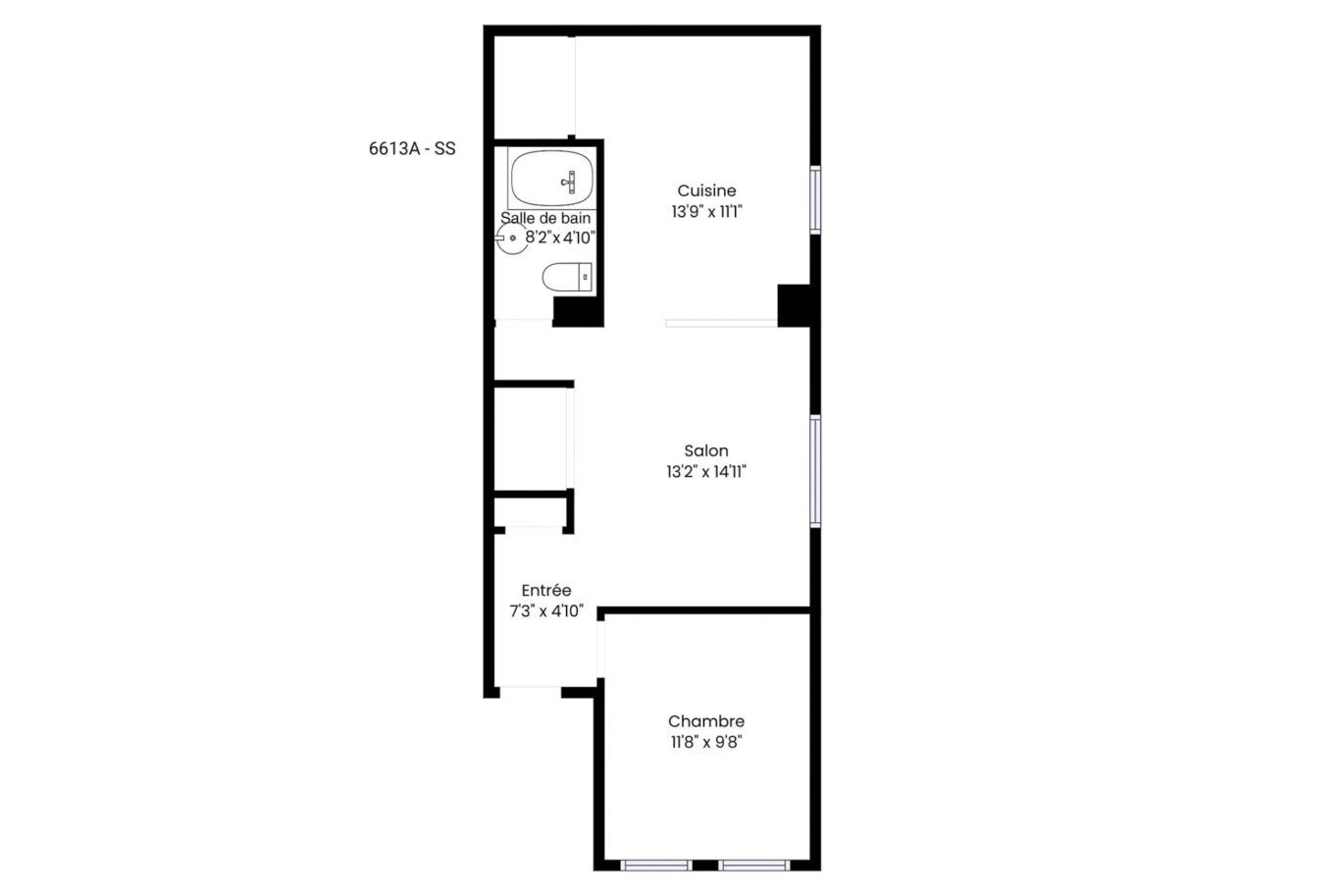 6613 – 6617 43e Avenue  Montréal (Rosemont/La Petite-Patrie) (Montréal)