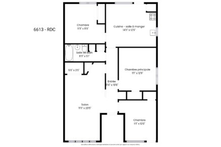 6613 – 6617 43e Avenue  Montréal (Rosemont/La Petite-Patrie) (Montréal)