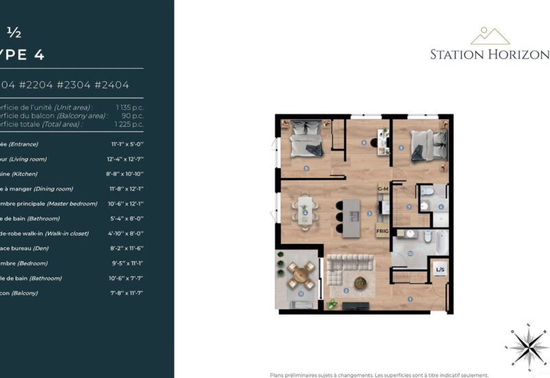 700 Boul. de la Gare #2404  Mont-Saint-Hilaire (Montérégie)