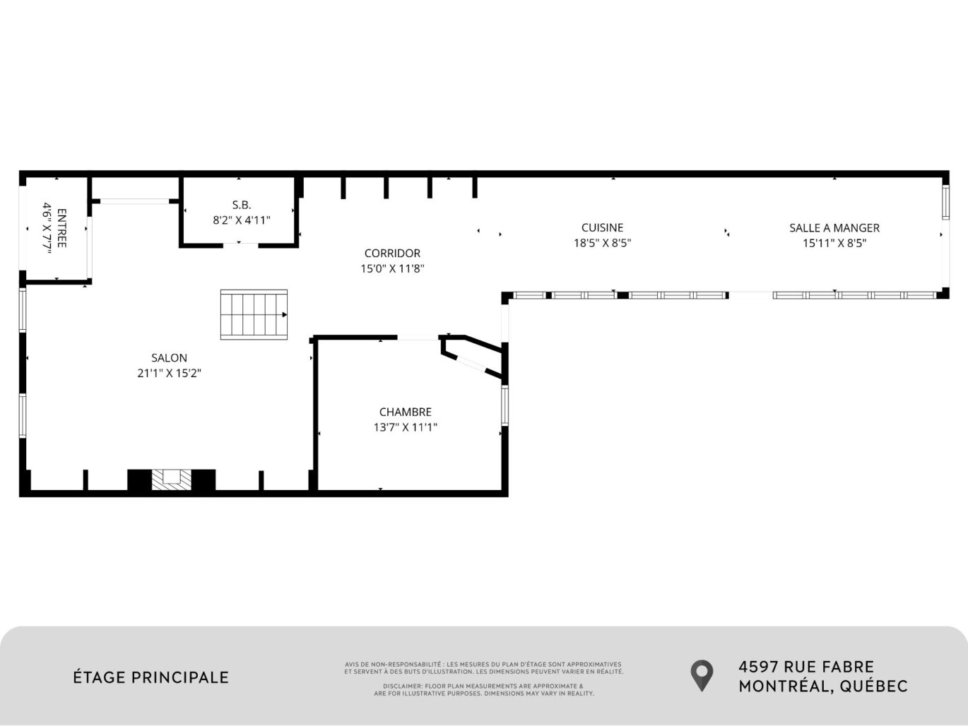 4597 Rue Fabre  Montréal (Le Plateau-Mont-Royal) (Montréal)