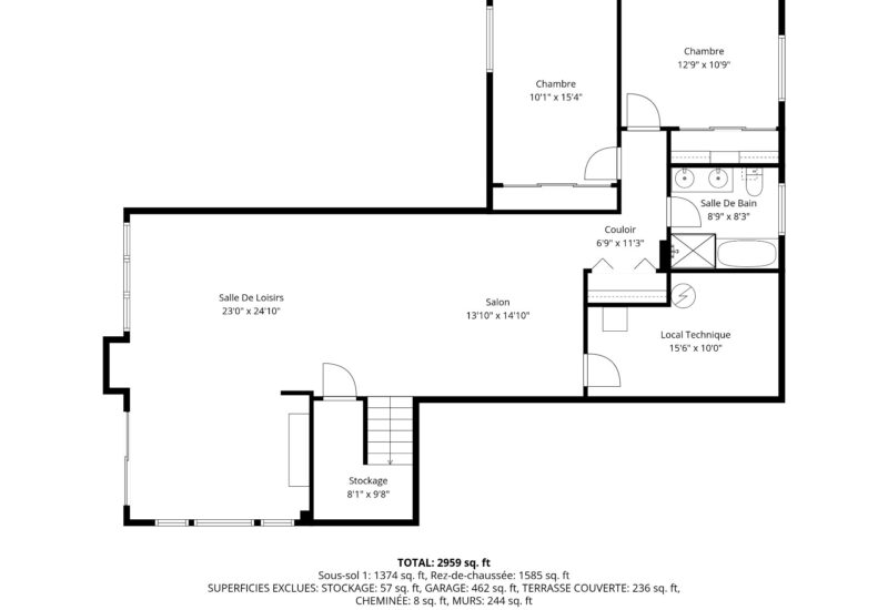 2450 Ch. de l&rsquo;Étang  Sainte-Adèle (Laurentides)