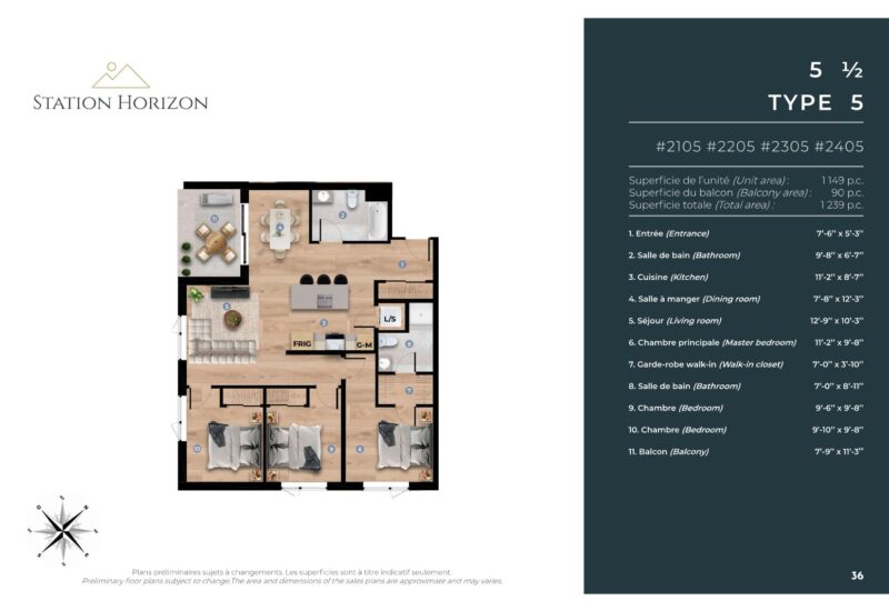 700 Boul. de la Gare #2105  Mont-Saint-Hilaire (Montérégie)