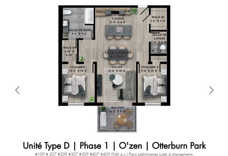 200 Rue Angélique-Gazaille #409  Otterburn Park (Montérégie)