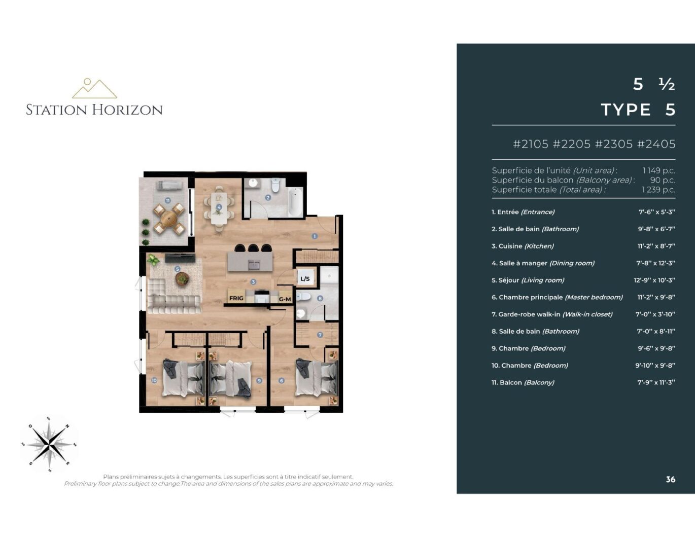 700 Boul. de la Gare #2307  Mont-Saint-Hilaire (Montérégie)