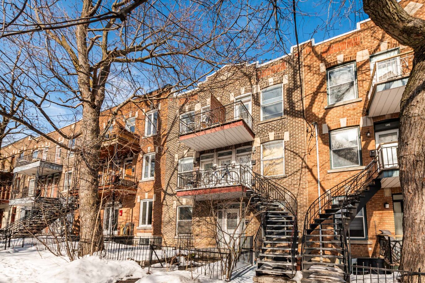 5343 – 5349 Rue Fabre  Montréal (Le Plateau-Mont-Royal) (Montréal)