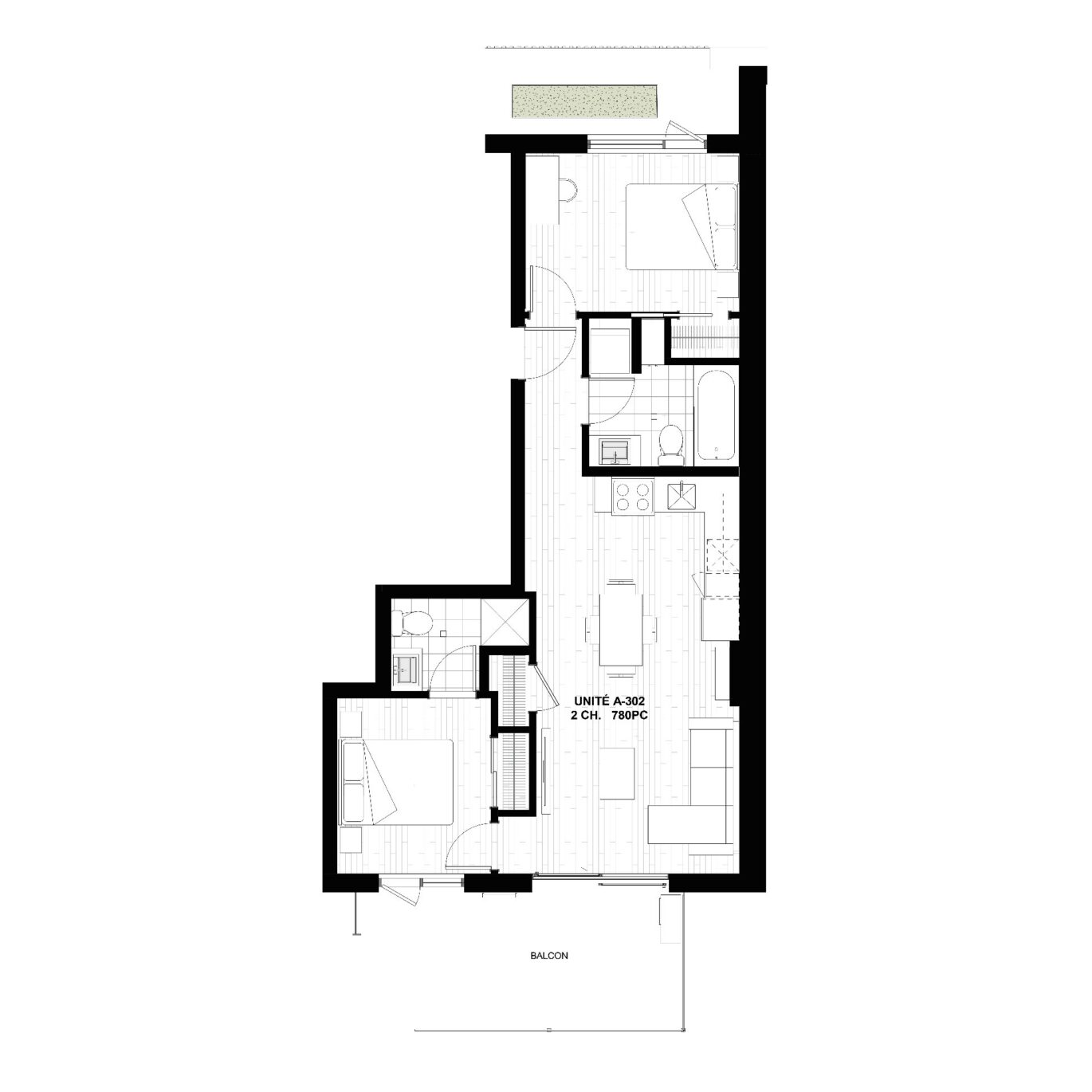 6848 Rue Marquette #7  Montréal (Rosemont/La Petite-Patrie) (Montréal)