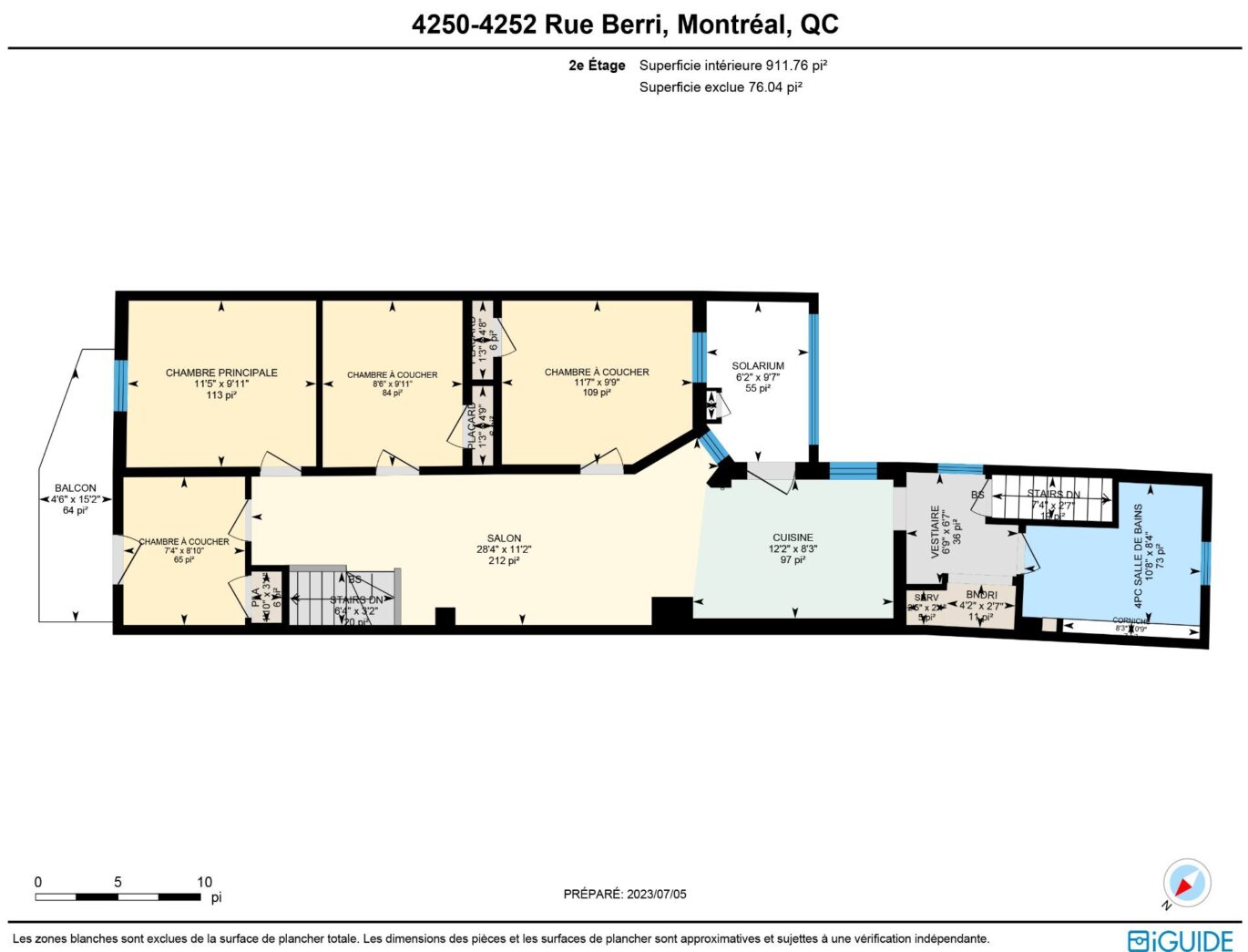 4250 – 4252 Rue Berri  Montréal (Le Plateau-Mont-Royal) (Montréal)