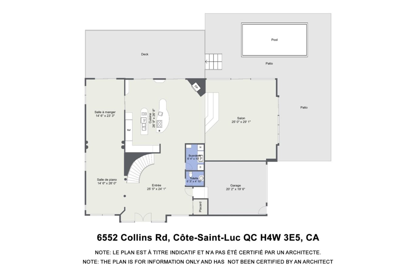 6552 Ch. Collins  Côte-Saint-Luc (Montréal)