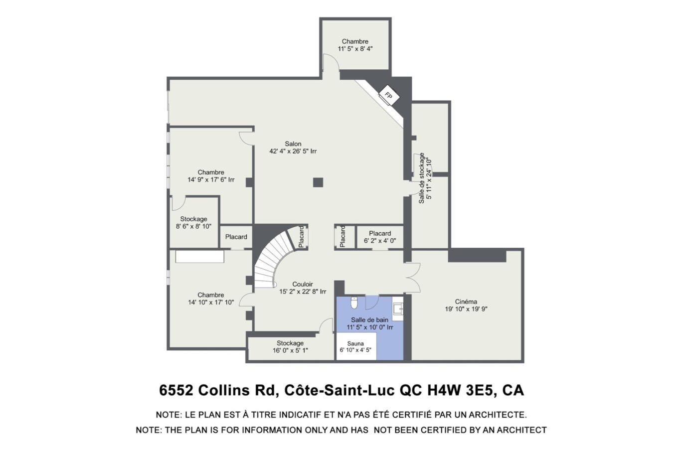 6552 Ch. Collins  Côte-Saint-Luc (Montréal)