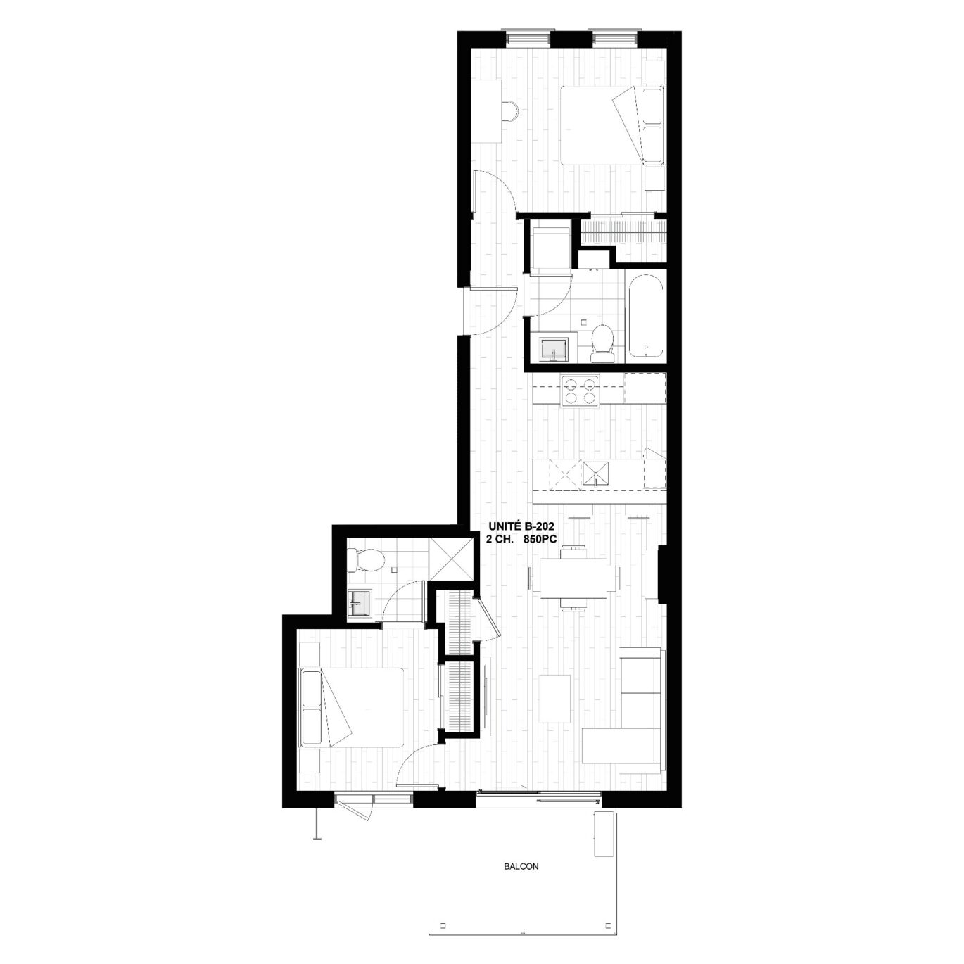 6848 Rue Marquette #5  Montréal (Rosemont/La Petite-Patrie) (Montréal)