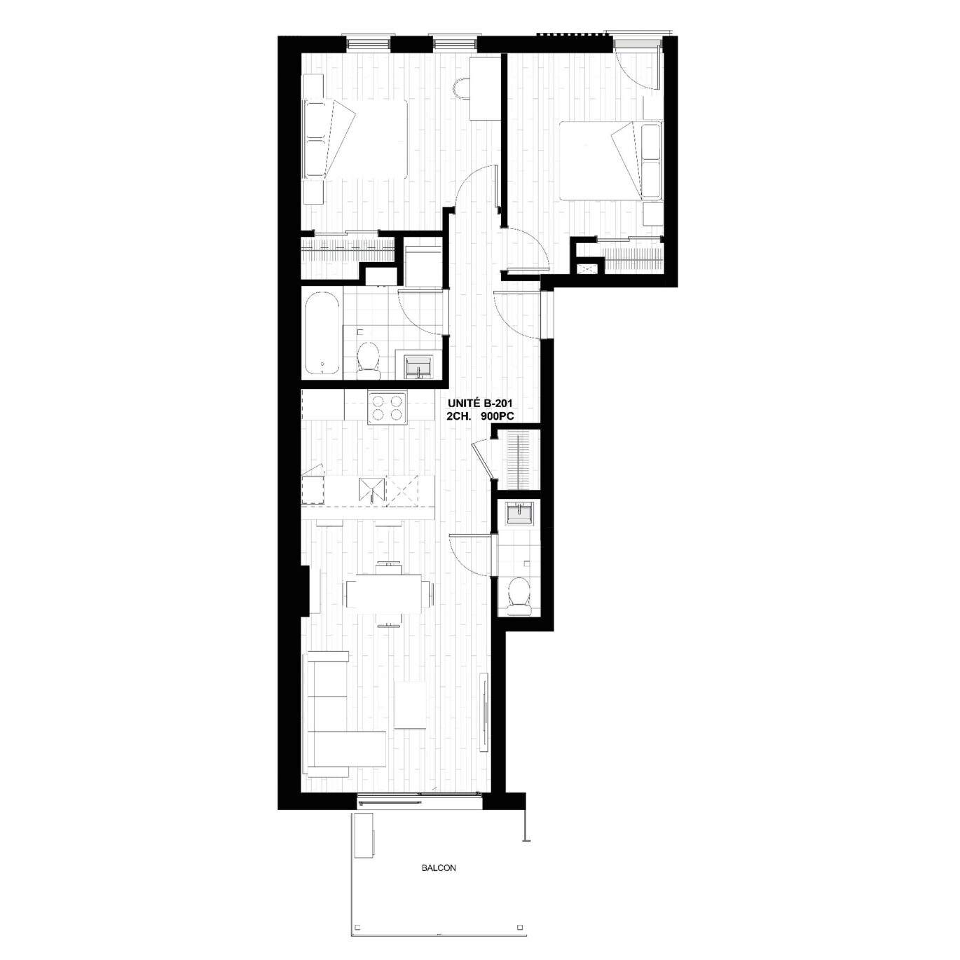 6848 Rue Marquette #4  Montréal (Rosemont/La Petite-Patrie) (Montréal)