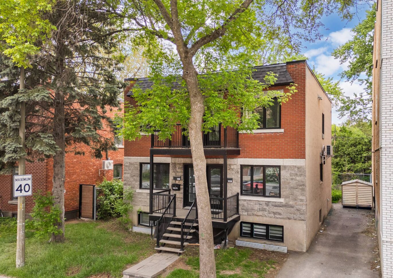 10574 – 10578 Av. Christophe-Colomb Montréal (Ahuntsic-Cartierville) (Montréal)
