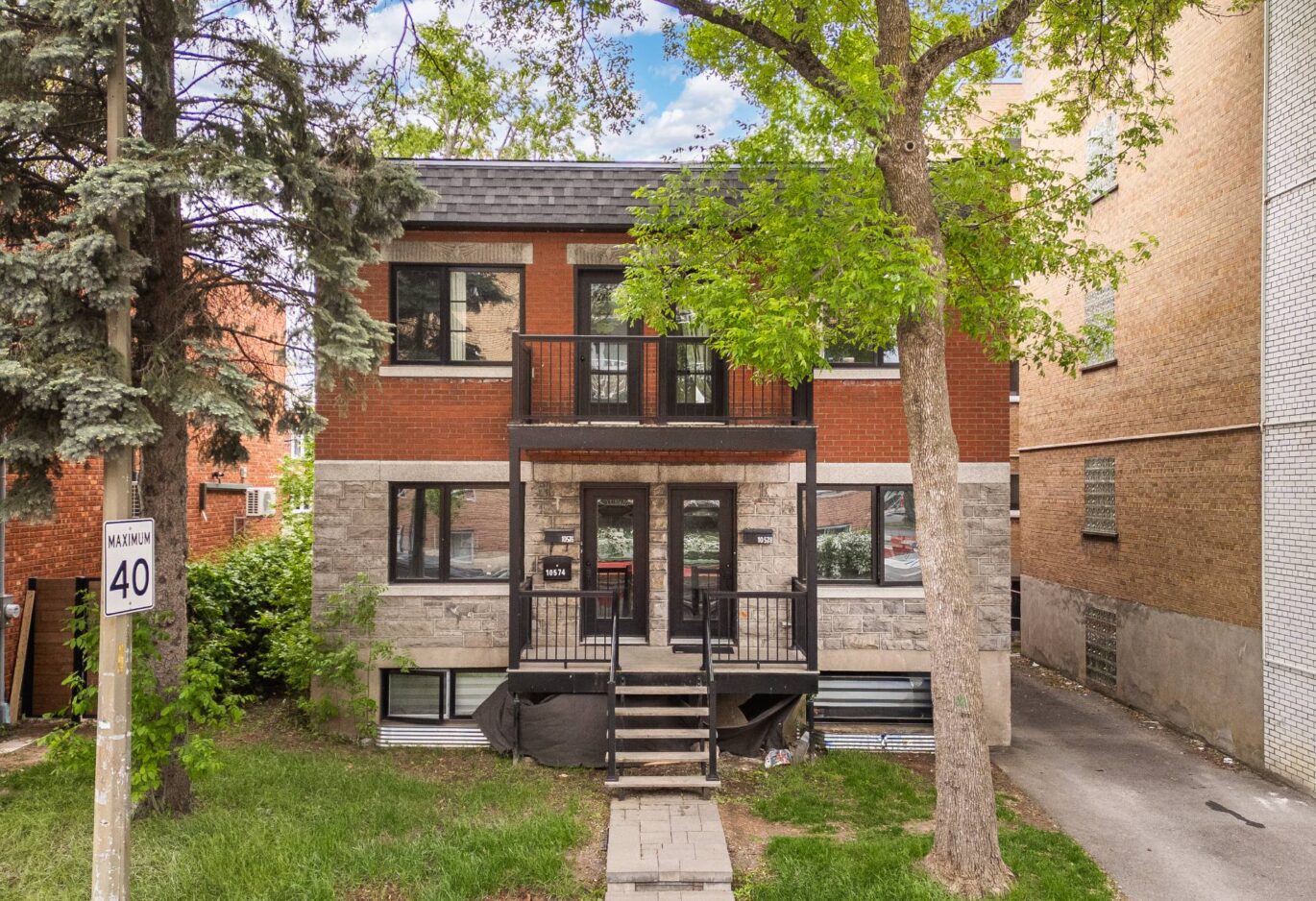 10574 – 10578 Av. Christophe-Colomb  Montréal (Ahuntsic-Cartierville) (Montréal)