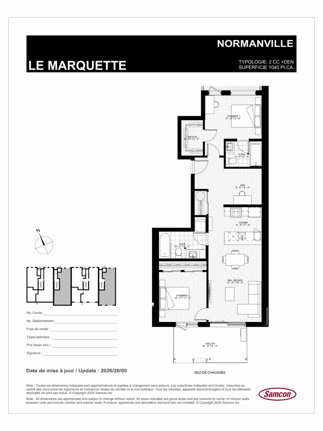 6836 Rue Marquette #2  Montréal (Rosemont/La Petite-Patrie) (Montréal)