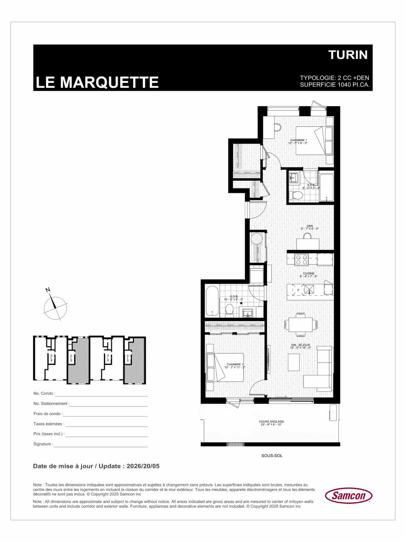 6844 Rue Marquette #1  Montréal (Rosemont/La Petite-Patrie) (Montréal)
