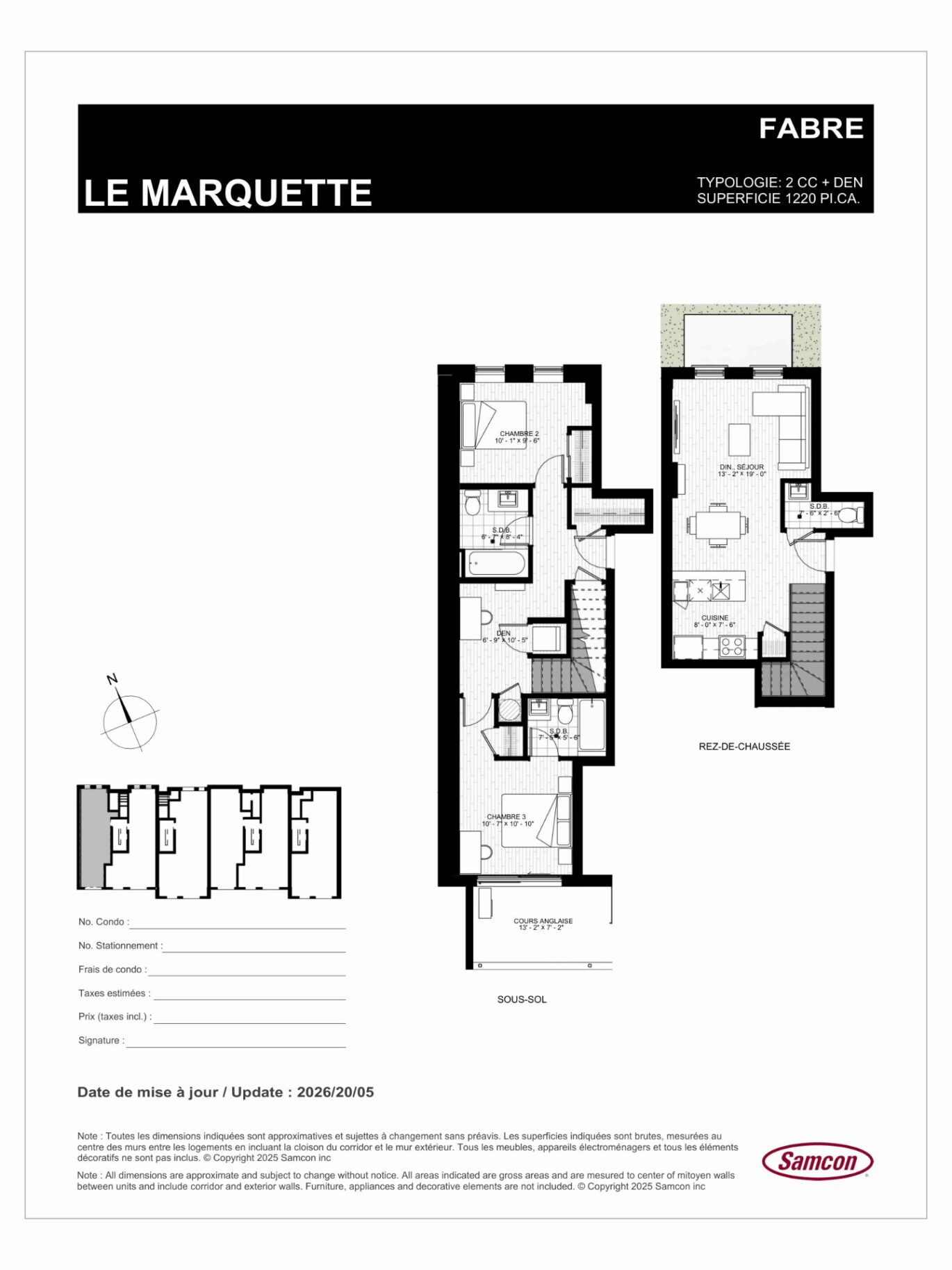6848 Rue Marquette #2  Montréal (Rosemont/La Petite-Patrie) (Montréal)