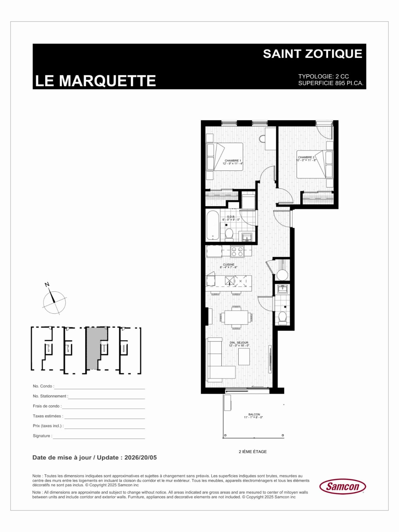 6840 Rue Marquette #4 Montréal (Rosemont/La Petite-Patrie) (Montréal)