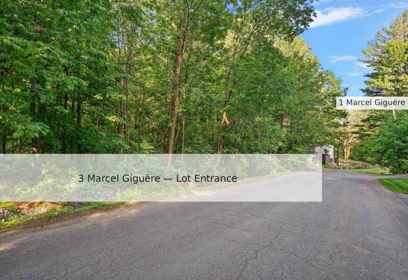 Rue Marcel-Giguère  Blainville (Laurentides)