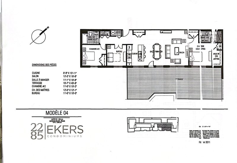 2285 Av. Ekers #PH404 Mont-Royal (Montréal)