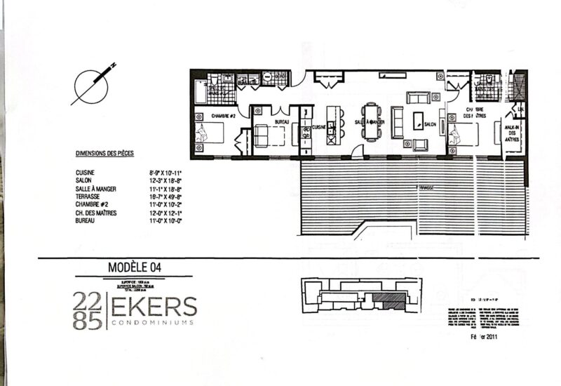 2285 Av. Ekers #PH404 Mont-Royal (Montréal)